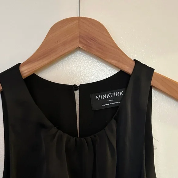 MINKPINK Black Cutout Maxi Evening Dress - Picture 7 of 9